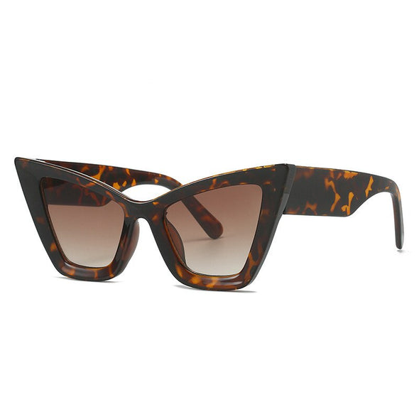 New Fashion Brand Designer Oversized Sunglasses For Women Men Cat Eye Modern Retro Sun Glasses Ins Trending Shades UV400 Eyeglas