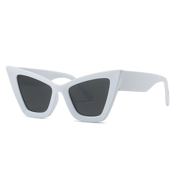 New Fashion Brand Designer Oversized Sunglasses For Women Men Cat Eye Modern Retro Sun Glasses Ins Trending Shades UV400 Eyeglas