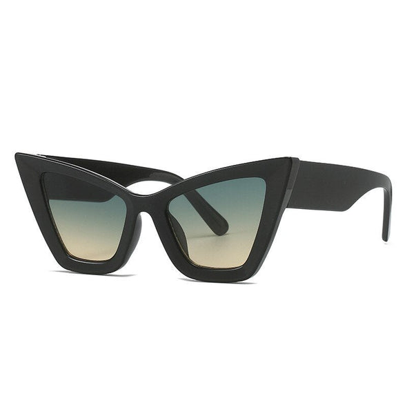 New Fashion Brand Designer Oversized Sunglasses For Women Men Cat Eye Modern Retro Sun Glasses Ins Trending Shades UV400 Eyeglas