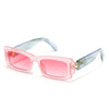 New Fashion Jelly Colors quare Sunglasses For Women Men Vintage Small Rectangle Shades UV400 Trending Sun Glasses Ins Popular
