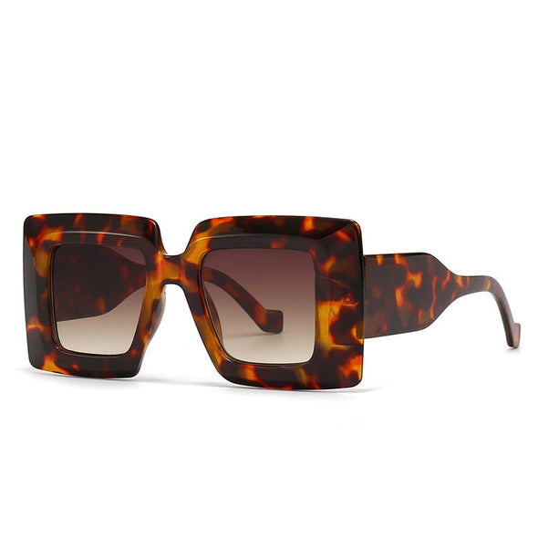 New Fashion Women Square Sunglasses For Men Luxury Brand Designer Female Sun Glasses Vintage Eyewear Shades