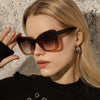 Oversized Cat Eye Sunglasses Women Fashion Vintage Butterfly Shades Brand Designer Sun Glasses UV400 Gafas Eyewear