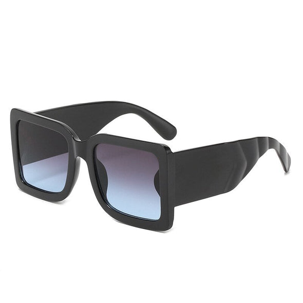 Oversized Square Sunglasses Vintage Designer Women Fashion Sun Glasses Black Big Shades UV400 Men Luxury Brand Female