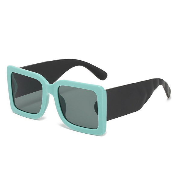 Oversized Square Sunglasses Vintage Designer Women Fashion Sun Glasses Black Big Shades UV400 Men Luxury Brand Female