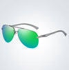 New Polarized Men Sunglasses Classic Driving Sun Glasses Metal Frame Mirror Lens Sunglasses Men/Women