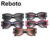 New Trend Individual Character Sunglasses Women Elegant High Quality Big Frame Designer Cat Eye Glasses Female Lady