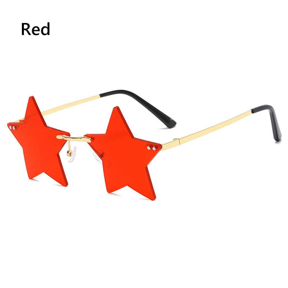 New Unique Rimless Punk Sunglasses Women Fashion Dragon And Phoenix Glasses Men Colorful Party Glasses For Female Shades