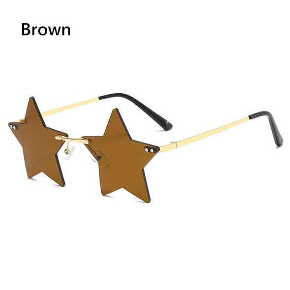 New Unique Rimless Punk Sunglasses Women Fashion Dragon And Phoenix Glasses Men Colorful Party Glasses For Female Shades