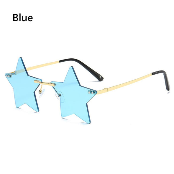 New Unique Rimless Punk Sunglasses Women Fashion Dragon And Phoenix Glasses Men Colorful Party Glasses For Female Shades