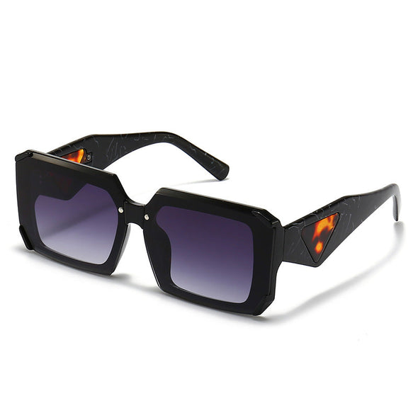 cross border foreign trade new modern retro square flat top Sunglasses ins wind street trend beach Sunglasses