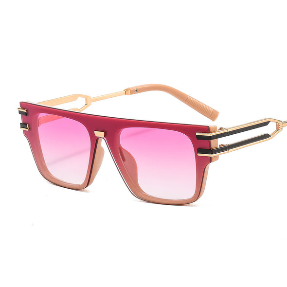 men's sunglasses in Europe and America ins fashion modern rock online celebrity sunglasses wholesale