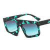 spring fashion sunglasses with irregular oblique frames for men and women ins European and American modern sunglasses