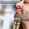 All-in-one Metal Body Double Ring Knife Net Turbo Cyclone Shaver