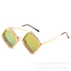 metal diamond double beam sunglasses sunglasses for men and women Amazon Sunglasses UV protection