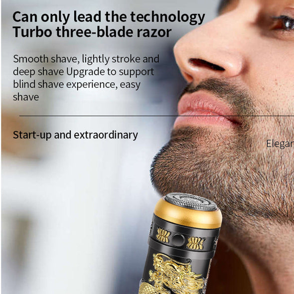 Electric Razor Body Wash Turbo Cyclone Shaver