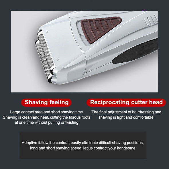 Shaving Head Gradient Whitening Classic Reciprocating Razor For Men