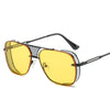 Metal mesh double beam box sunglasses sunglasses Amazon glasses wholesale UV cross-border for men and women