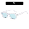 Fashionable sunglasses simple and personalized small frame square sunglasses for women new ins street photography versatile sun protection sunglasses