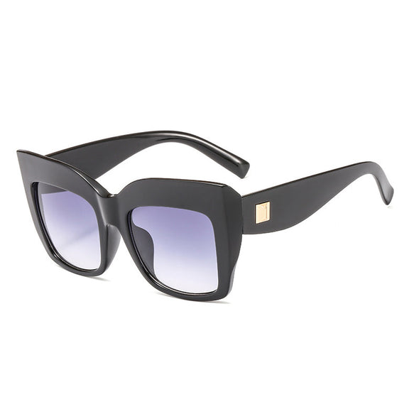 Vintage Square Sunglasses Women Men Big Frame Fashion Gradient Shades Sun Glasses Female Luxury