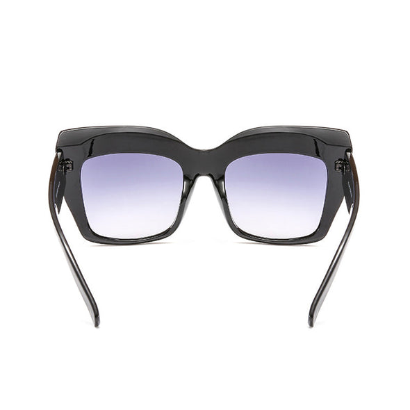 Vintage Square Sunglasses Women Men Big Frame Fashion Gradient Shades Sun Glasses Female Luxury