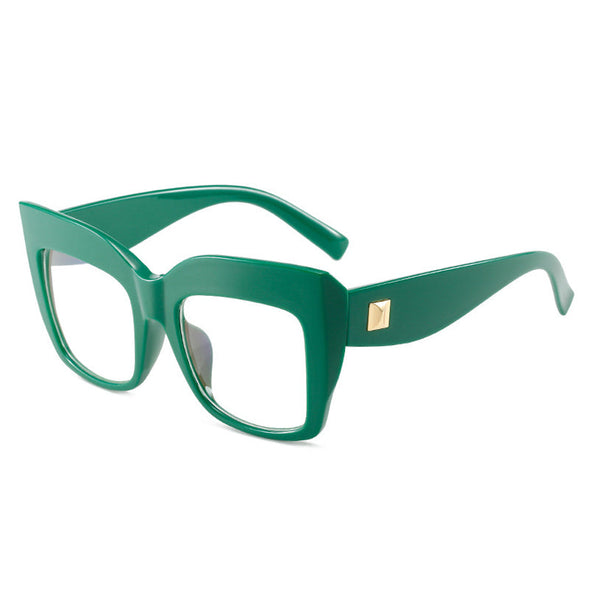 Vintage Square Sunglasses Women Men Big Frame Fashion Gradient Shades Sun Glasses Female Luxury