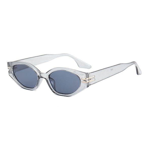 OLOPKY 2023 Vintage Women Sunglasses Small Retro Glasses Women/Men Leopard Eyeglasses Women Brand Designer Gafas De Sol Mujer