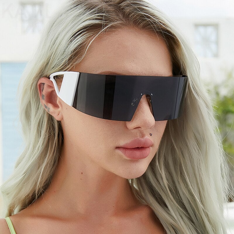 V Rectangular Women's Sunglasses Retro Brand Designer Sun Glasses
