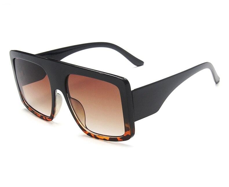 Luxury Square Polarized Sunglasses Men Women Fashion One-piece Sun Gl –  Jollynova