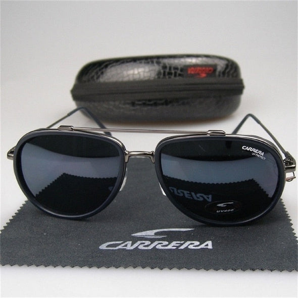 Vintage Aviation Sunglasses Men Women Matte Metal Retro Designer Frame New Fashion Pilot Sun Glasses Hombre