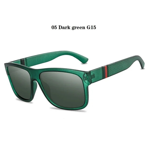 Oversized Polarized Sunglasses For Men Women Fashion Driving Square Vintage Fishing Travel Big Frame Sun Glasses UV400 Eyewear