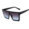 Oversized Shades Sunglasses Man Black Fashion Square Sun Glasses Male Vintage Retro Glasses Female Woman Lentes De Sol Hombre