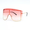 Fashion Rimless Metal Female Shades sunglasses