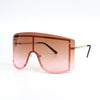 Fashion Rimless Metal Female Shades sunglasses