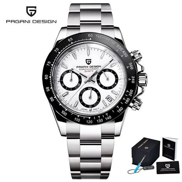JOLLYNOVA DESIGN 2023 New Men Watches Quartz Business Watch Mens Watches Top Brand Luxury Watch Men Chronograph VK63