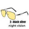 Photochromic Night Vision Polarized Sunglasses Outdoor Chameleon Day And Night UV400 Change Lens Men's Driving Sun Glasses