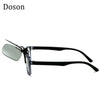 Photochromic Polarized Clip On Sunglasses Near-Sighted Driving Night Vision Lens Anti-UVA Anti-UVB Sunglasses Clip De Sol UV400
