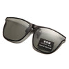 Polarized Clip On Sunglasses Men Photochromic Car Driver Goggles Night Vision Glasses Anti Glare Vintage Square Glasses Oculos