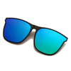 Polarized Clip On Sunglasses Men Photochromic Car Driver Goggles Night Vision Glasses Anti Glare Vintage Square Glasses Oculos