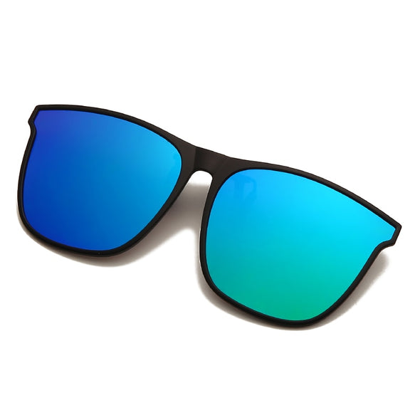 Polarized Clip On Sunglasses Men Photochromic Car Driver Goggles Night Vision Glasses Anti Glare Vintage Square Glasses Oculos