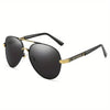 Polarized Sunglasses Men Metail Frame Quality Sun Glasses Brand Design Male Glasses Fishing Driving Goggles UV400