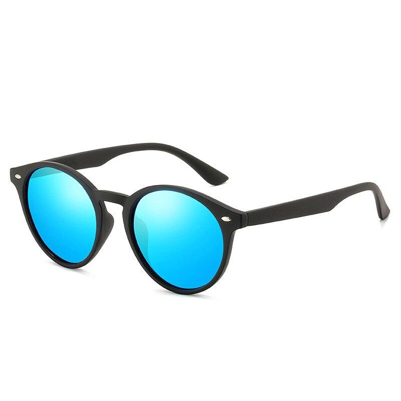 2021 Round Polarized Men Retro Colorful Film Mirror Classic Vintage