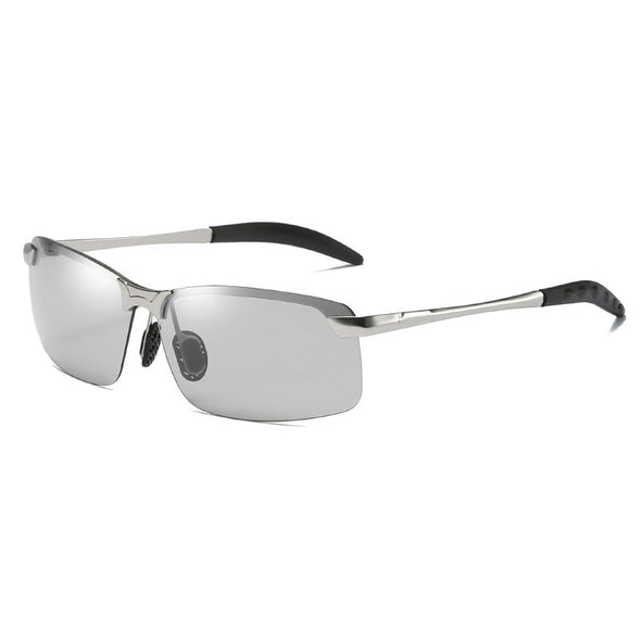 Color Changing Sunglasses Men Brand Designer Classic Metal Polarized Glasses Women Driving Oculos De Sol UV400