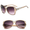 Vintage Big Frame Sunglasses Women Brand Designer Gradient Lens Driving Sun Glasses UV400