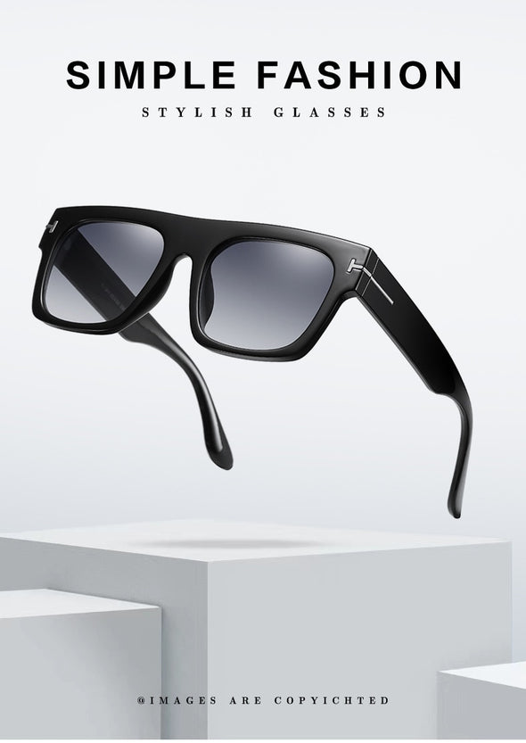 Retro Square Glasses Frames Men Women  Men Vintage Transparent Computer Glasses Oversize Frame Eyeglasses New sunglasses
