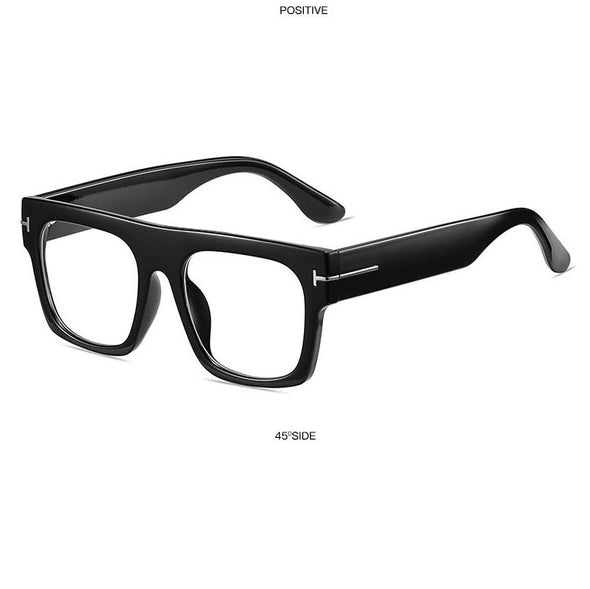 Retro Square Glasses Frames Men Women  Men Vintage Transparent Computer Glasses Oversize Frame Eyeglasses New sunglasses