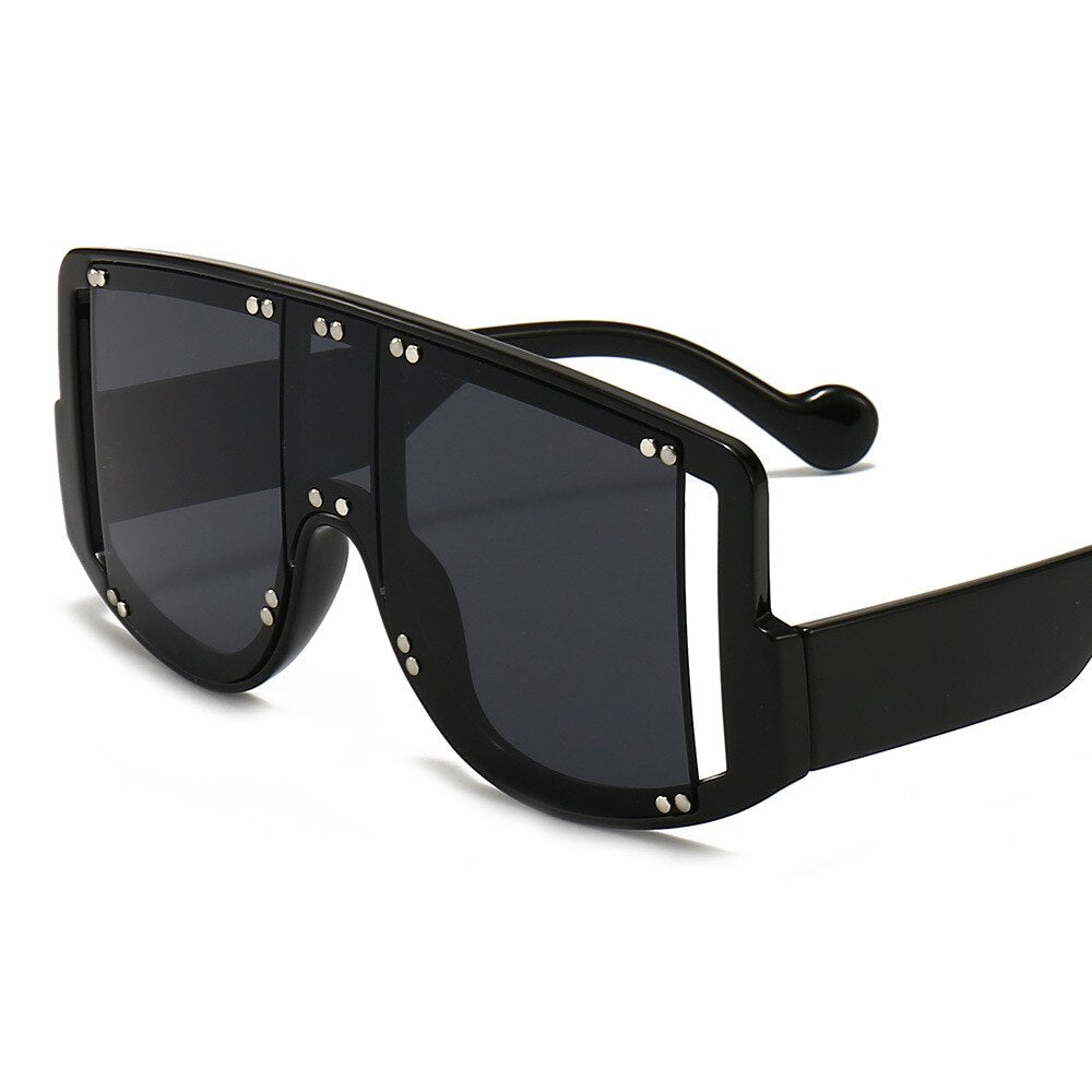 Retro Rectangle Sunglasses Women Brand Designer Small Metal Frame Square  Punk Sun Glasses Men Fashion Vintage Oculos De Sol
