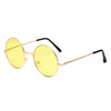 Round Steampunk Sunglasses Fashion Punk Metal Special-shaped Vintage Rap Hip-Hop Anti-UV400 Sunglasses