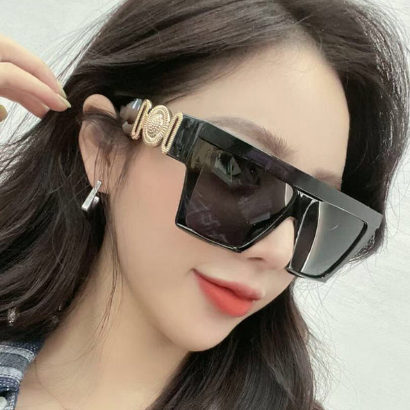 Oversized Square Sunglasses Women Luxury Brand Sunglasses   Gradient Mirror Glasses Lentes