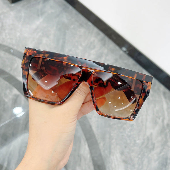 Oversized Square Sunglasses Women Luxury Brand Sunglasses   Gradient Mirror Glasses Lentes