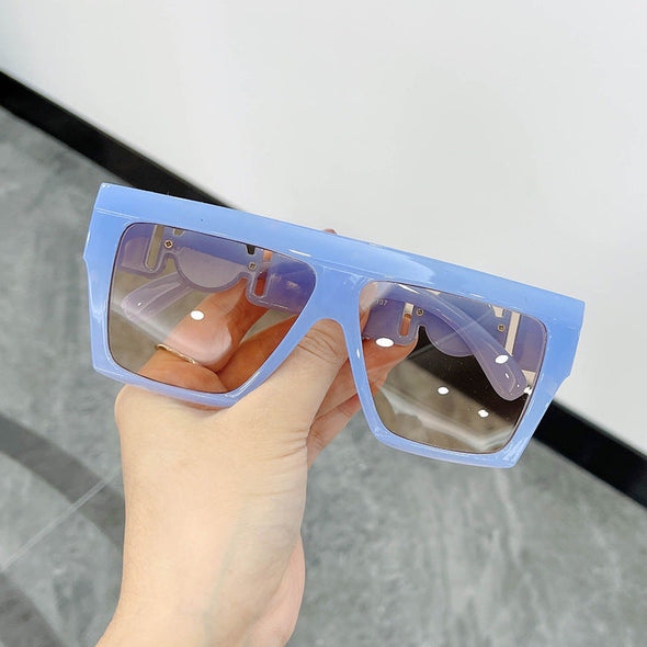 Oversized Square Sunglasses Women Luxury Brand Sunglasses   Gradient Mirror Glasses Lentes